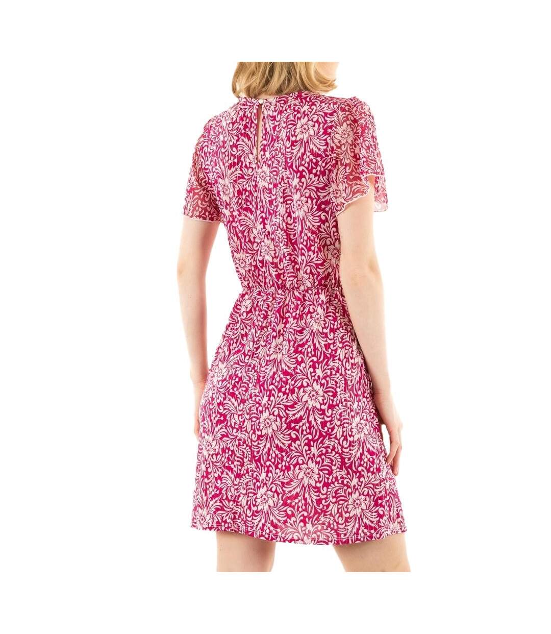 Robe Rose à Motifs Femme Robe Morgan Richie - 34-2