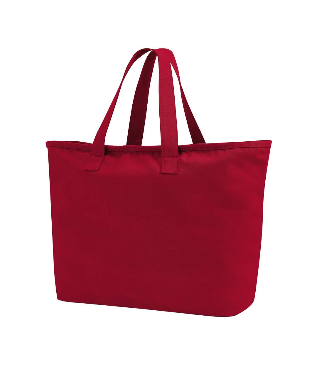 Canvas Heavy Duty Tote Bag One Size Scarlet Red Westford Mill-2