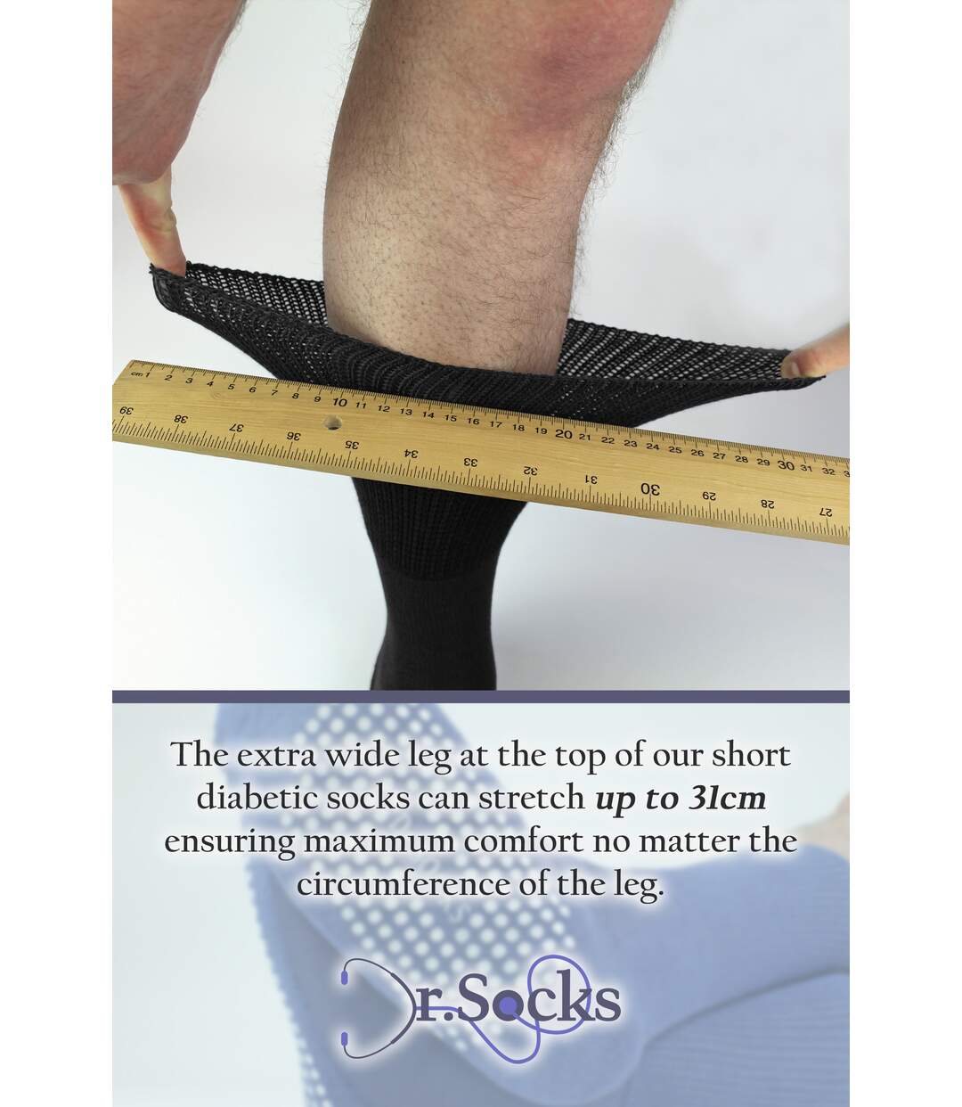 4 Pack Bamboo Diabetic Socks With Grips for Men and Women-5