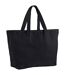 Canvas Heavy Duty Tote Bag One Size Black Westford Mill-1