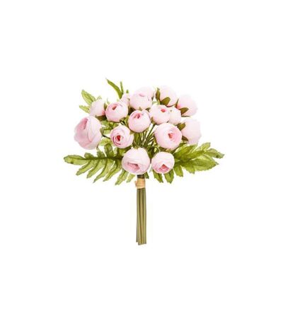 Bouquet de Fleurs 18 Mini Camelia 30cm Rose