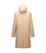 Veste Imperméable Longue Et Unie À Capuche Et Taille Ajustable Ramona Femme Beige Regatta-3