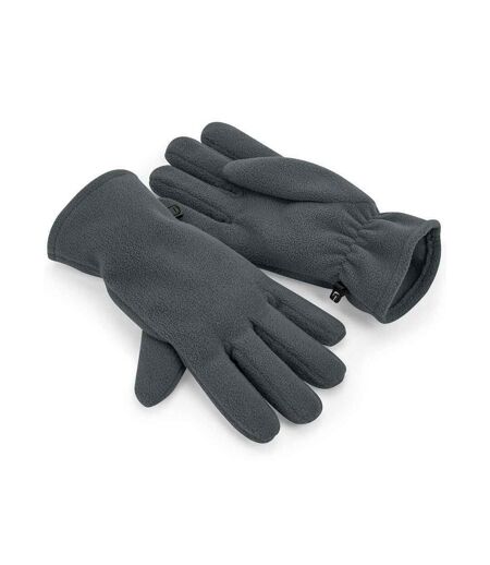 Beechfield Recycled Fleece Gloves (Steel Grey)
