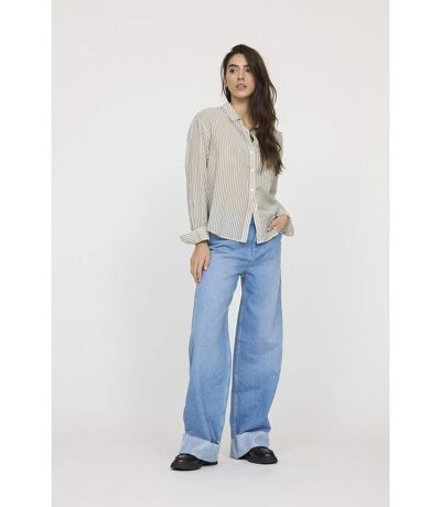 Jean coton wide leg JUDE