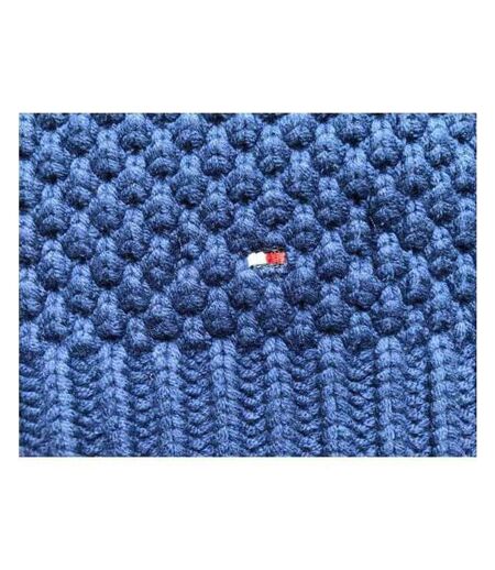 Childrens/kids Knitted Scarf L-xl Blue Tommy Hilfiger