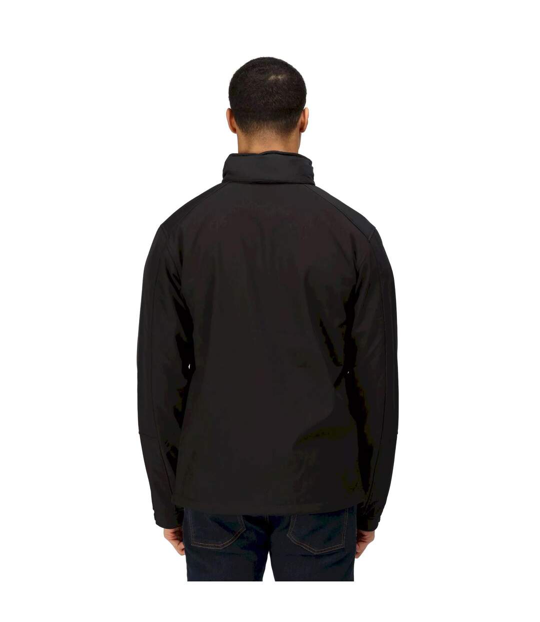 Mens Hydroforce 3-layer Membrane Waterproof Breathable Softshell Jackets Black Black Regatta-3