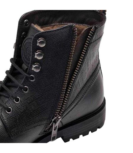 Bottes de motard maguire homme noir Base London