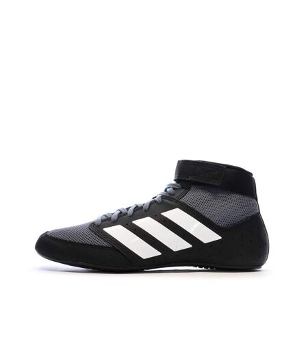Chaussures de boxe noires homme adidas mat hog 2.0