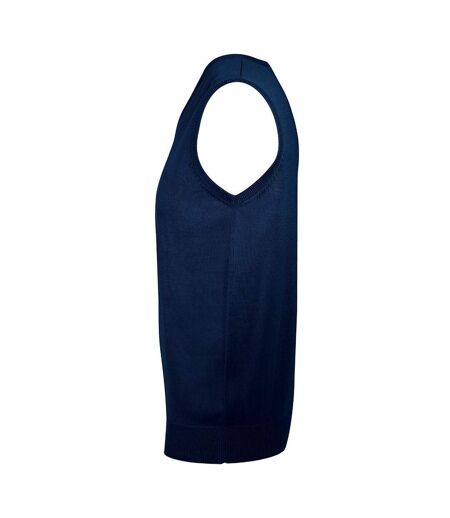Pull Sans Manches Gentlemen Homme Bleu Marine SOLS