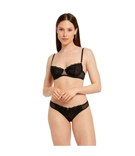 Soutien-gorge armature noir Maud