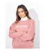 Sweat Valeria Femme Rose Foncé Lily Lane-4