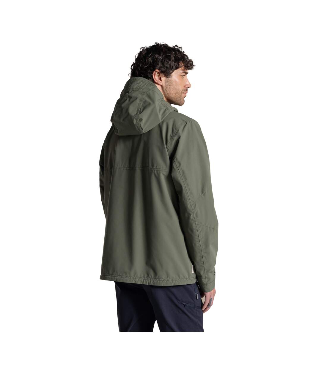 Mens National Trust Keskadale Waterproof Jacket Dark Sage Craghoppers-3