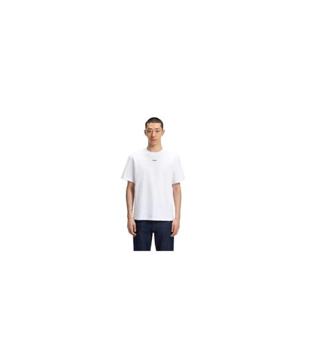 T-shirt Motif/style Imprimé Dapolino Homme Blanc Hugo