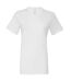Womens/ladies Jersey Short-sleeved T-shirt White Bella + Canvas-2