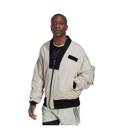Blouson aviateur homme naturel Adidas