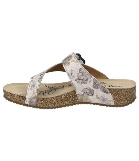 Sandales Tonga Femme Crème Multicolore Josef Seibel