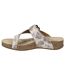 Sandales Tonga Femme Crème Multicolore Josef Seibel-3