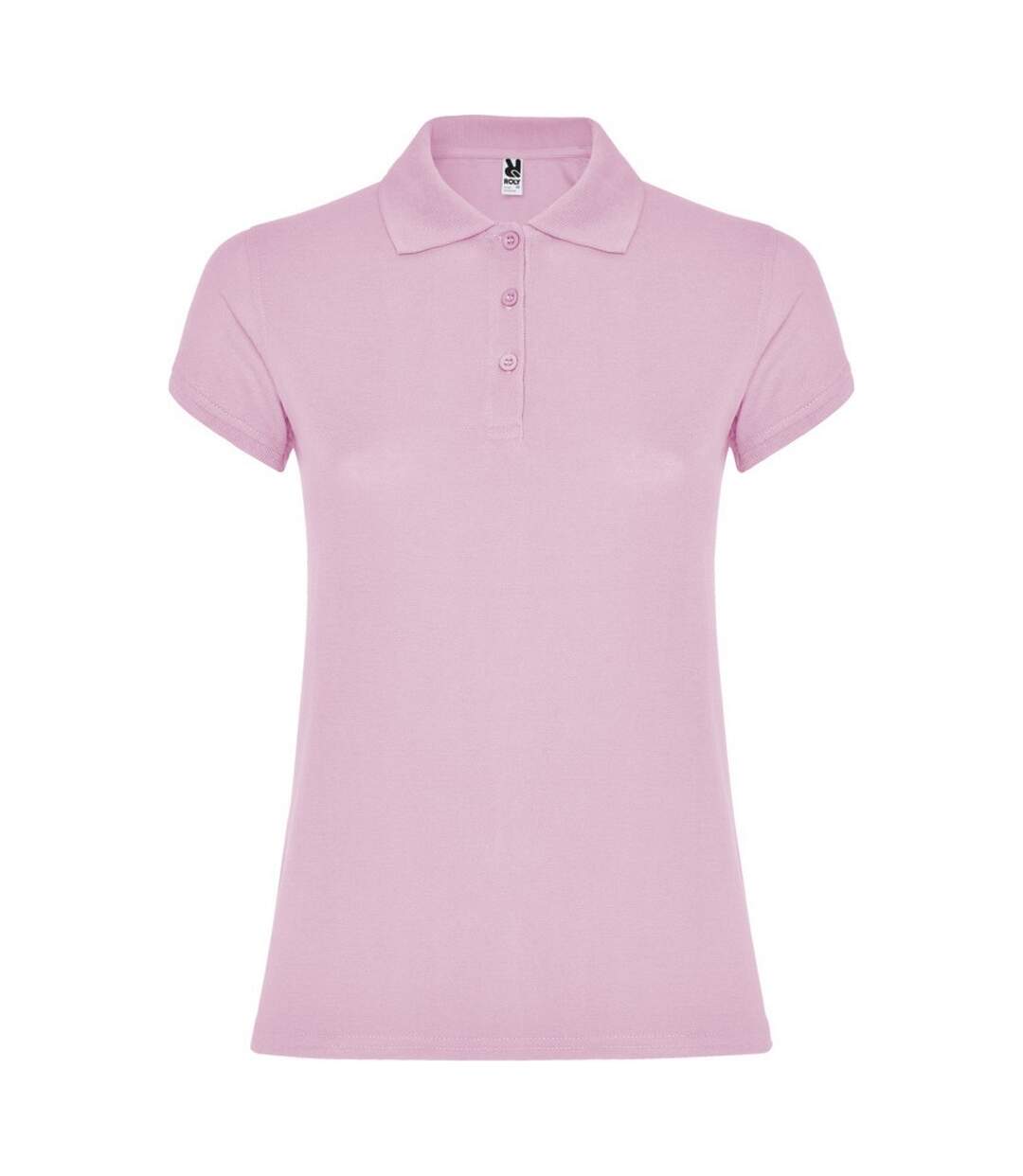 Polo star femme rose clair Roly