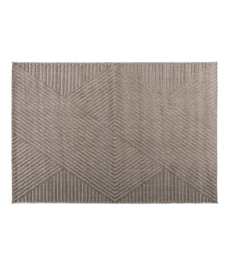 Tapis Déco Aron Solar 200x290cm Marron