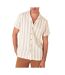 Chemise blanc/beige homme rms26 texture-1