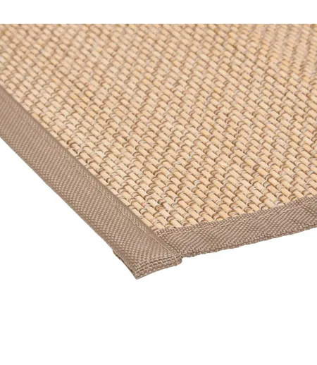 Tapis de Salle de Bain en Bambou Stemy 50x80cm Beige