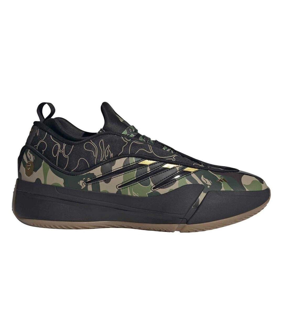 Baskets Motif/style Camouflage Dame Homme Noir Adidas-4