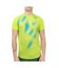 T-shirt de sport vert pomme homme mizuno shadow graphic - l-1
