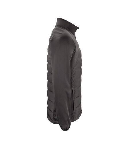Mens Oak Harbor Padded Jacket Black Cutter & Buck