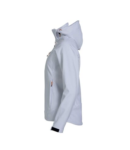 Clique Womens/Ladies Milford Soft Shell Jacket (White)