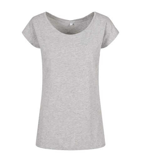 T-shirt Femme Gris Chiné Build Your Brand