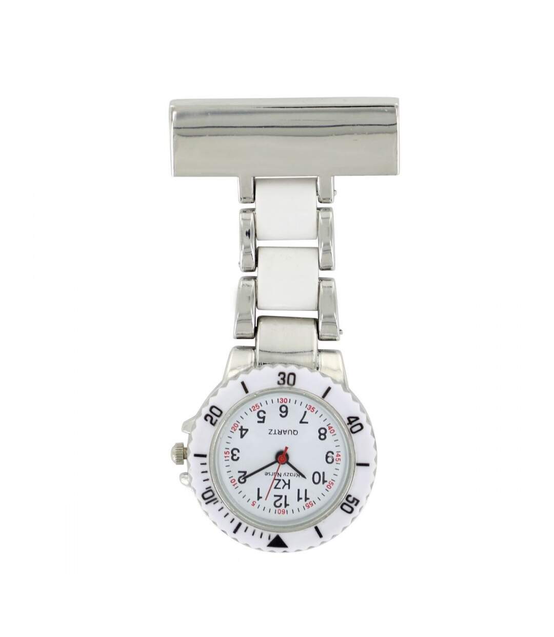 Votre Montre Infirmière Métal Blanc KRAZY