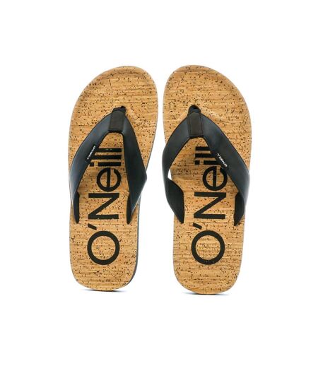 Tongs Noir Homme O'Neill Chad Fabric