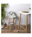 Set de 2 tabourets de bar patchwork