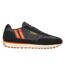 Mens Monza Suede Trainers Black Orange Patrick-1