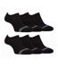 6 Pack Mens Soft Breathable Bamboo No Show Socks-1