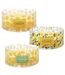 Lot de 3 bougies parfumées à la citronnelle collection LIMONE 3 pièces-1