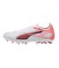 Mens Ultra 5 Match Firm Ground Football Boots  White Puma-2