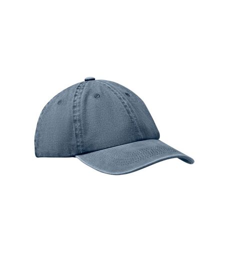 Unisex Adult Beau 6 Panel Baseball Cap Blue MidOcean
