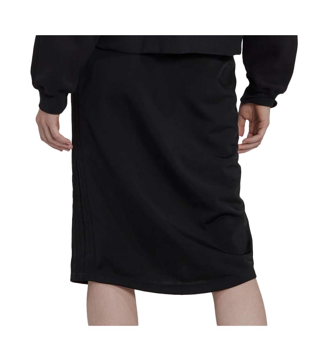 Jupe Noir Femme Adidas Laced Skirt - 42-2