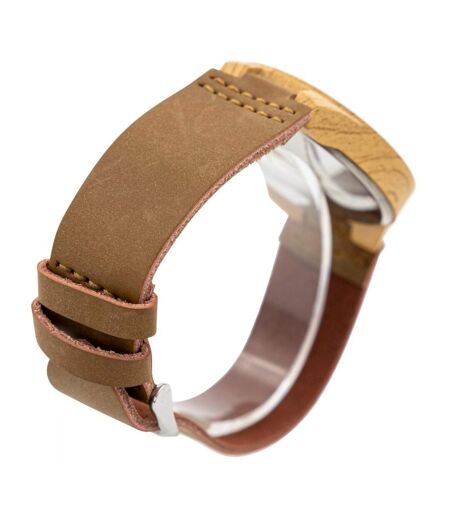 Montre Femme Couleur Marron Bois CHTIME