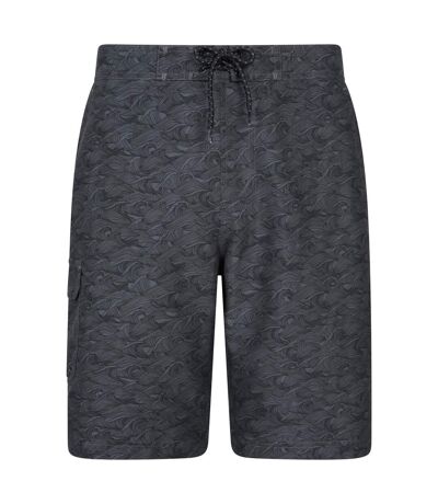 Mens ocean wave boardshorts dark grey Mountain Warehouse