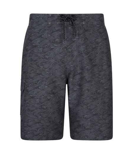 Mens ocean wave boardshorts dark grey Mountain Warehouse