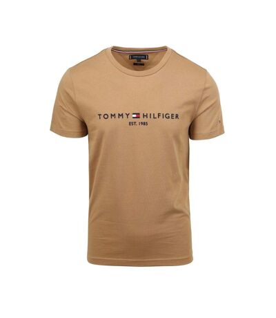 T-shirt beige homme tommy hilfiger mw0mw11797 - l