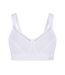Womens/ladies Classic Shock Absorber Sports Bra White Champion-2