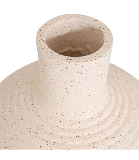 Vase Déco en Céramique Ted 33cm Blanc