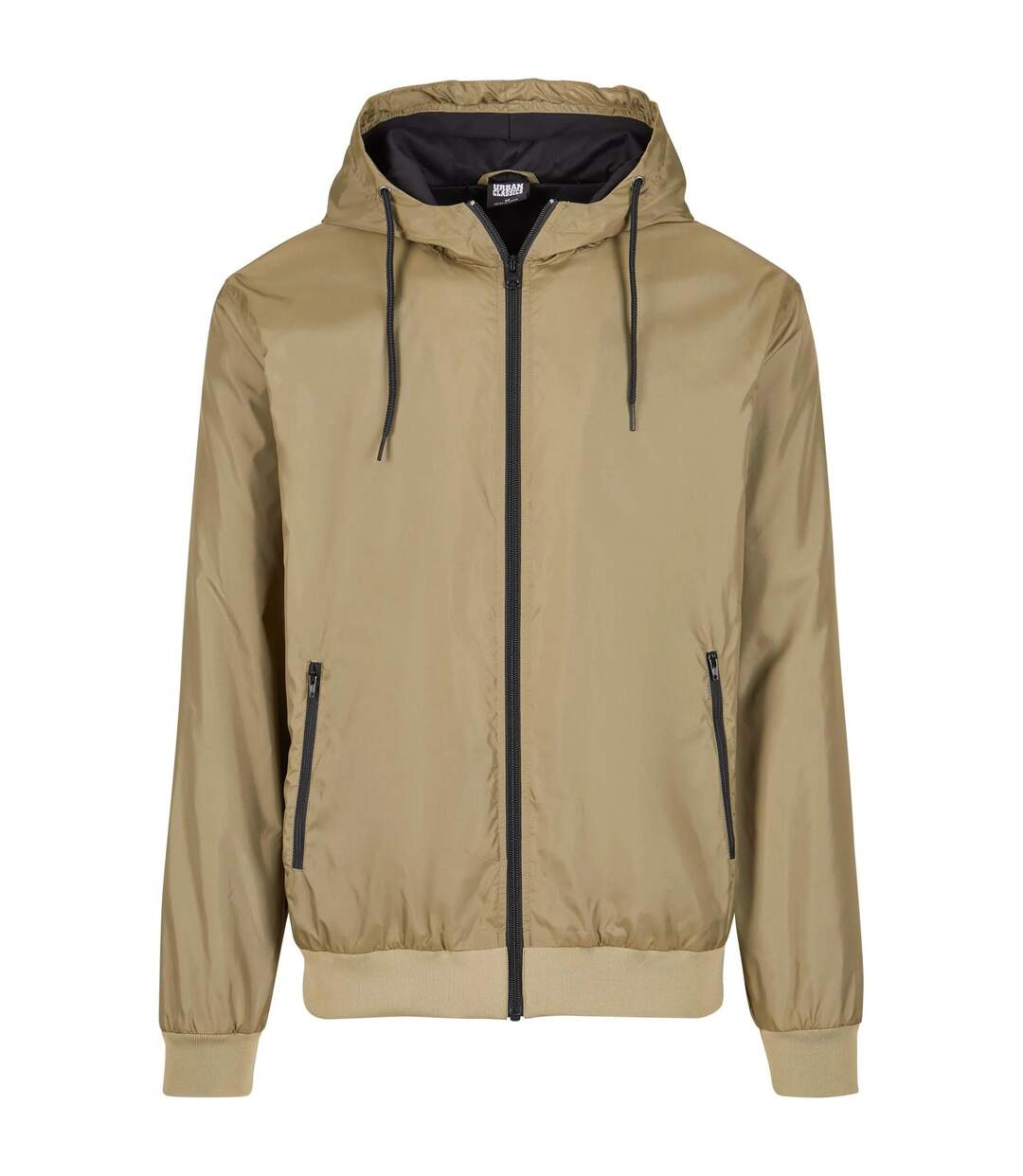 Veste Softshell Homme Vert Kaki Noir Urban Classics-1
