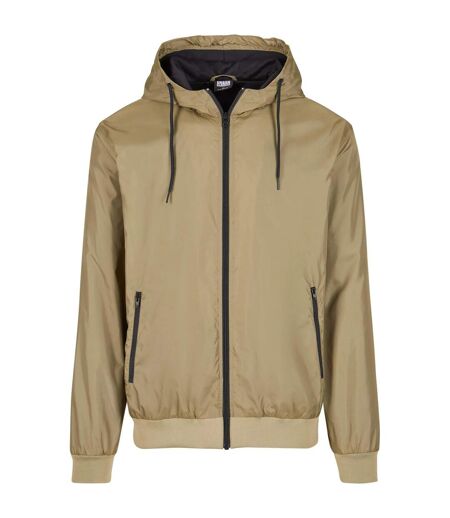 Veste Softshell Homme Vert Kaki Noir Urban Classics