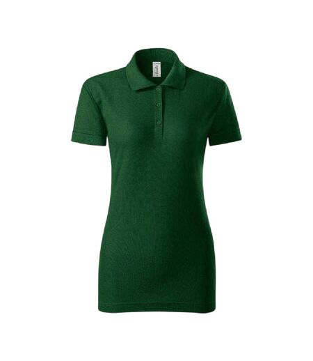 Polo Manches Courtes Joy Femme Vert Foncé Piccolio