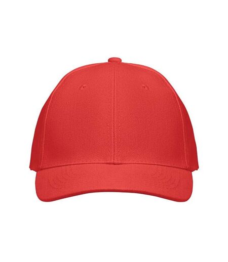 Buffalo 6 Panel Baseball Cap Red MidOcean