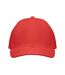 Buffalo 6 Panel Baseball Cap Red MidOcean-1